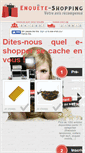Mobile Screenshot of enquete-shopping.com